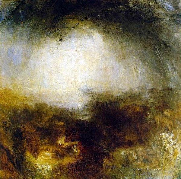 Joseph Mallord William Turner Shade and Darkness Germany oil painting art